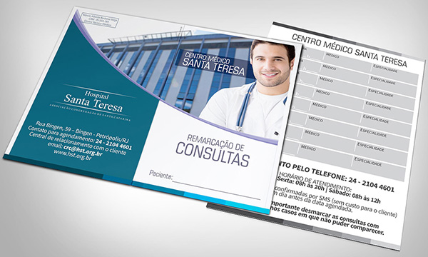 folhetos do hospital santa teresa
